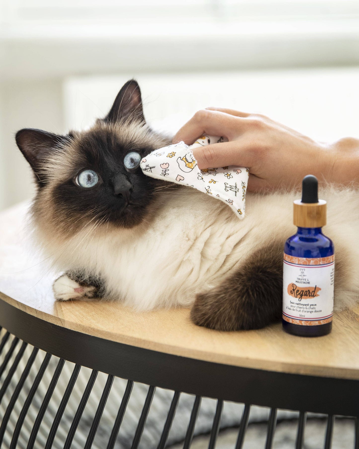 Cuidado Limpiador de ojos para perros y gatos, "Mirada"