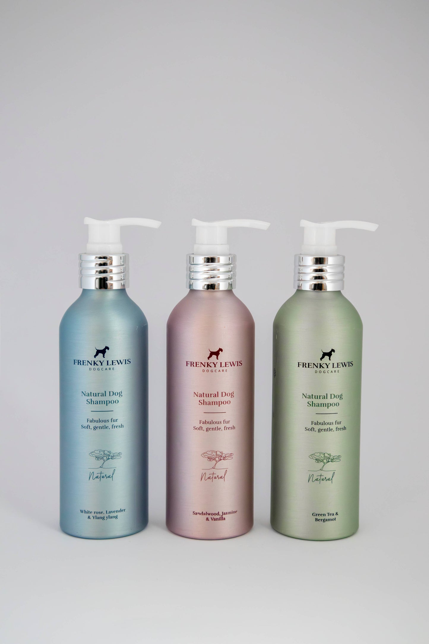 Shampoing naturel pour chien 200 ml - Rose blanche, Lavande, Ylang Ylang