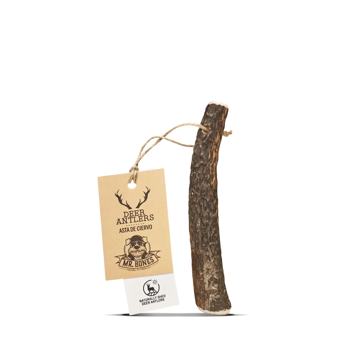 Masticable natural para perros - Asta de Ciervo S (40-75 gr.)