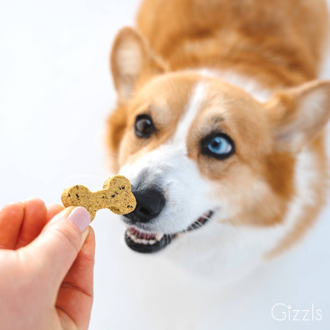 Golosinas Gizzls Menta Fresca para perros (200g)