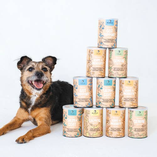 Snacks relajantes Gizzls 100 % naturales para perros