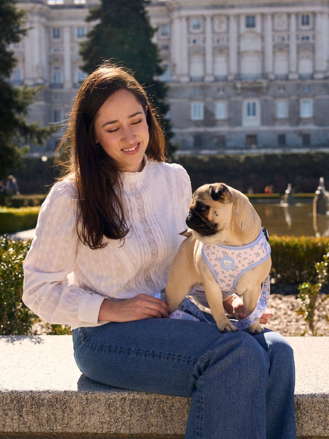 Harnais ajustable pour chien Bloom : S