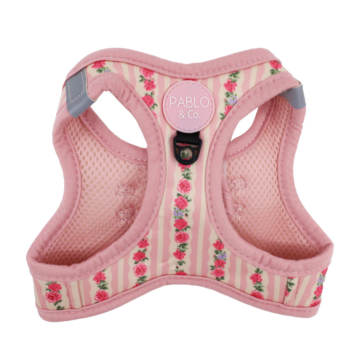 Rose Vintage : Harnais pour chat à enfiler: PETIT