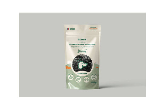 DAISY - Las golosinas digestivas para PERRO: 150G