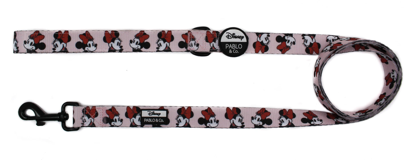 Minnie Mouse: correa para perro: 1,5 cm