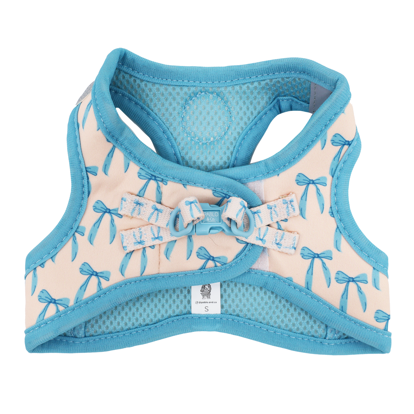 Arnés para gatos Baby Blue Bows: Step In: PEQUEÑO
