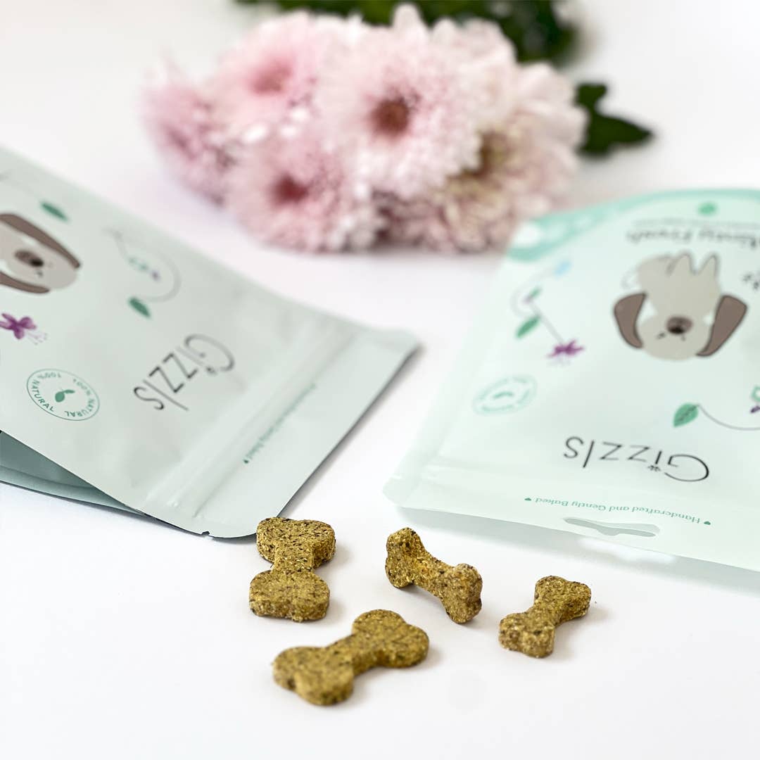 Golosinas Gizzls Menta Fresca para perros (200g)