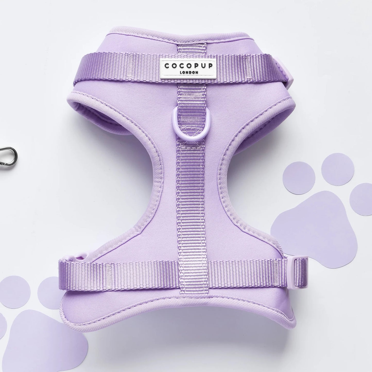 Arnés de cuello ajustable NAKD - Violetas de Parma