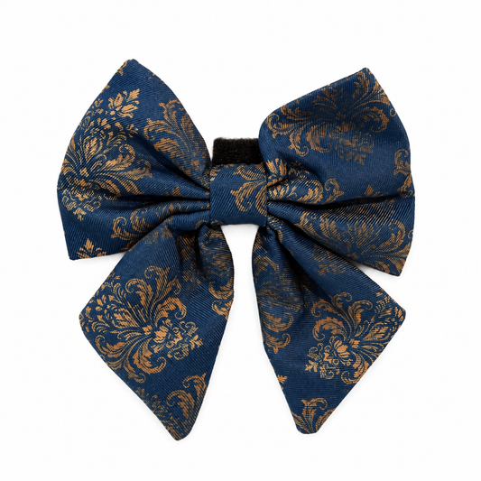Nœud Blue Royal Vintage