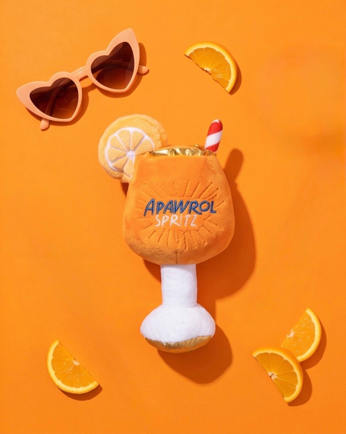 Jouet à couinement Apawrol Spritz pour chien