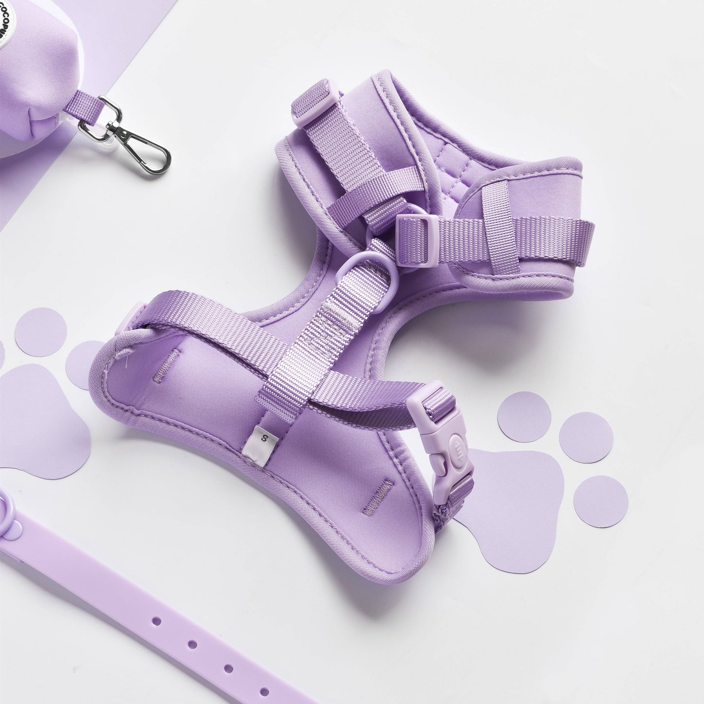 Arnés ajustable para perro NAKD Parma Violets: M