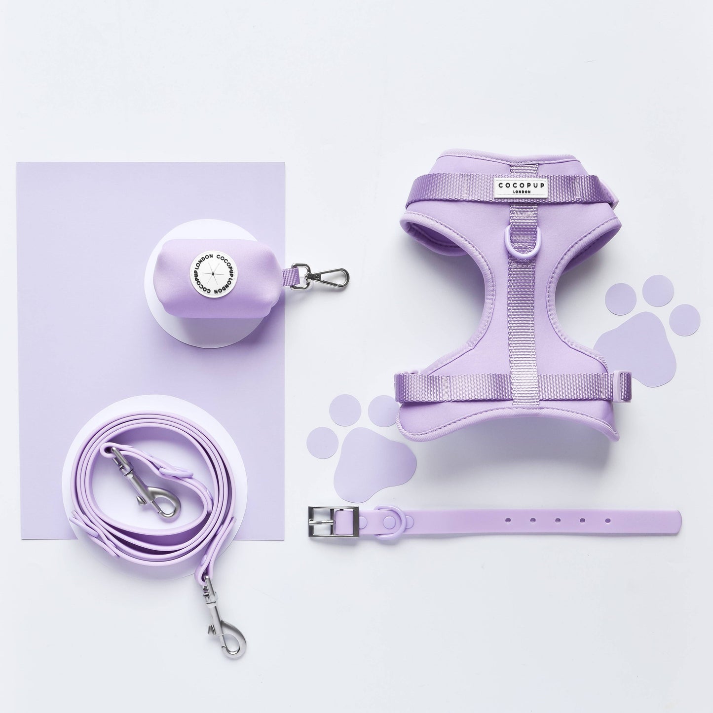 Arnés ajustable para perro NAKD Parma Violets: M