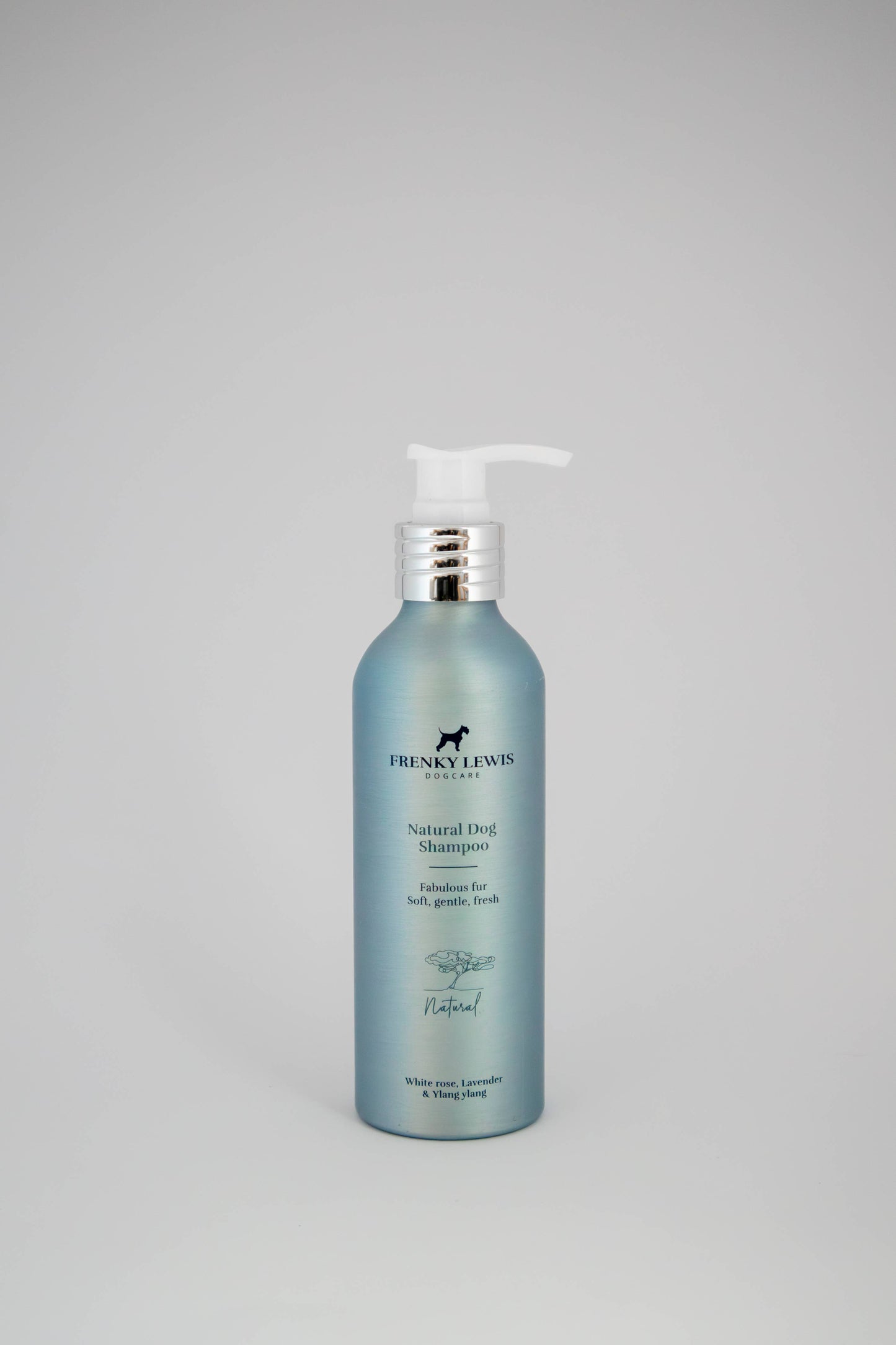 Shampoing naturel pour chien 200 ml - Rose blanche, Lavande, Ylang Ylang
