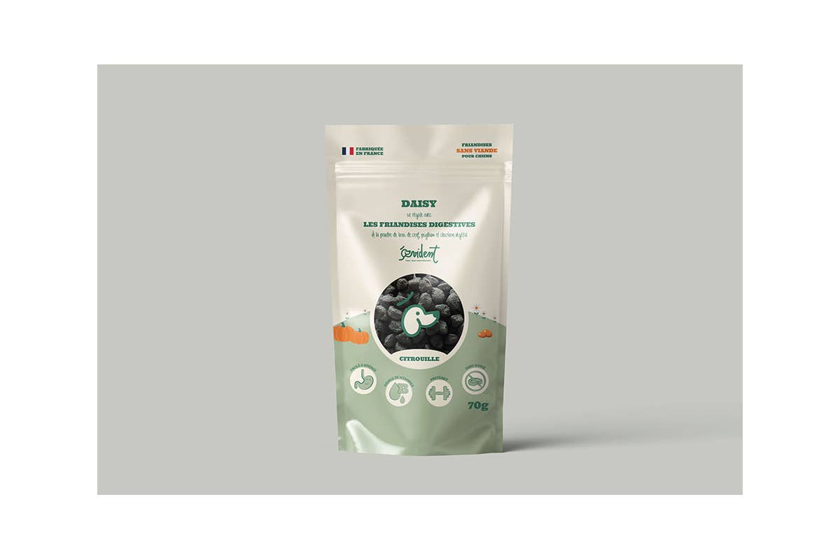 DAISY - Las golosinas digestivas para PERRO: 70 G