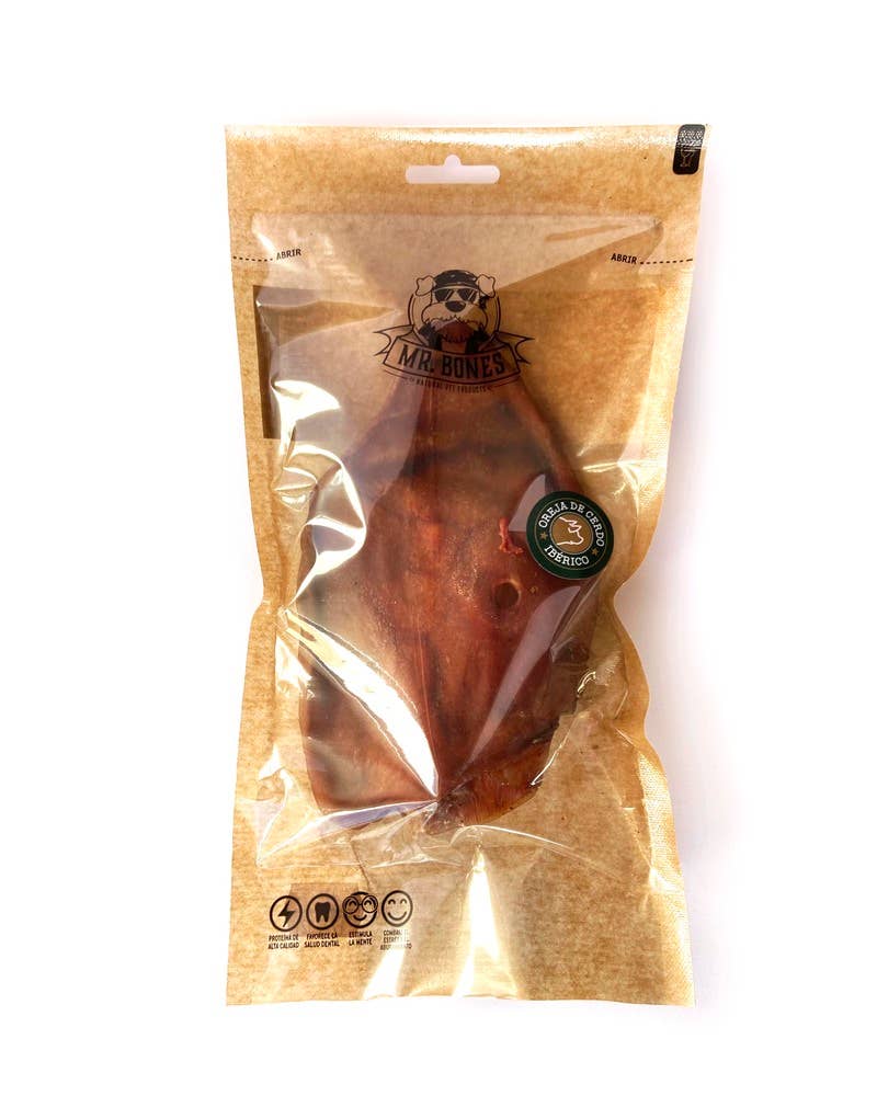 Oreja de cerdo ibérico - Snack natural para perros