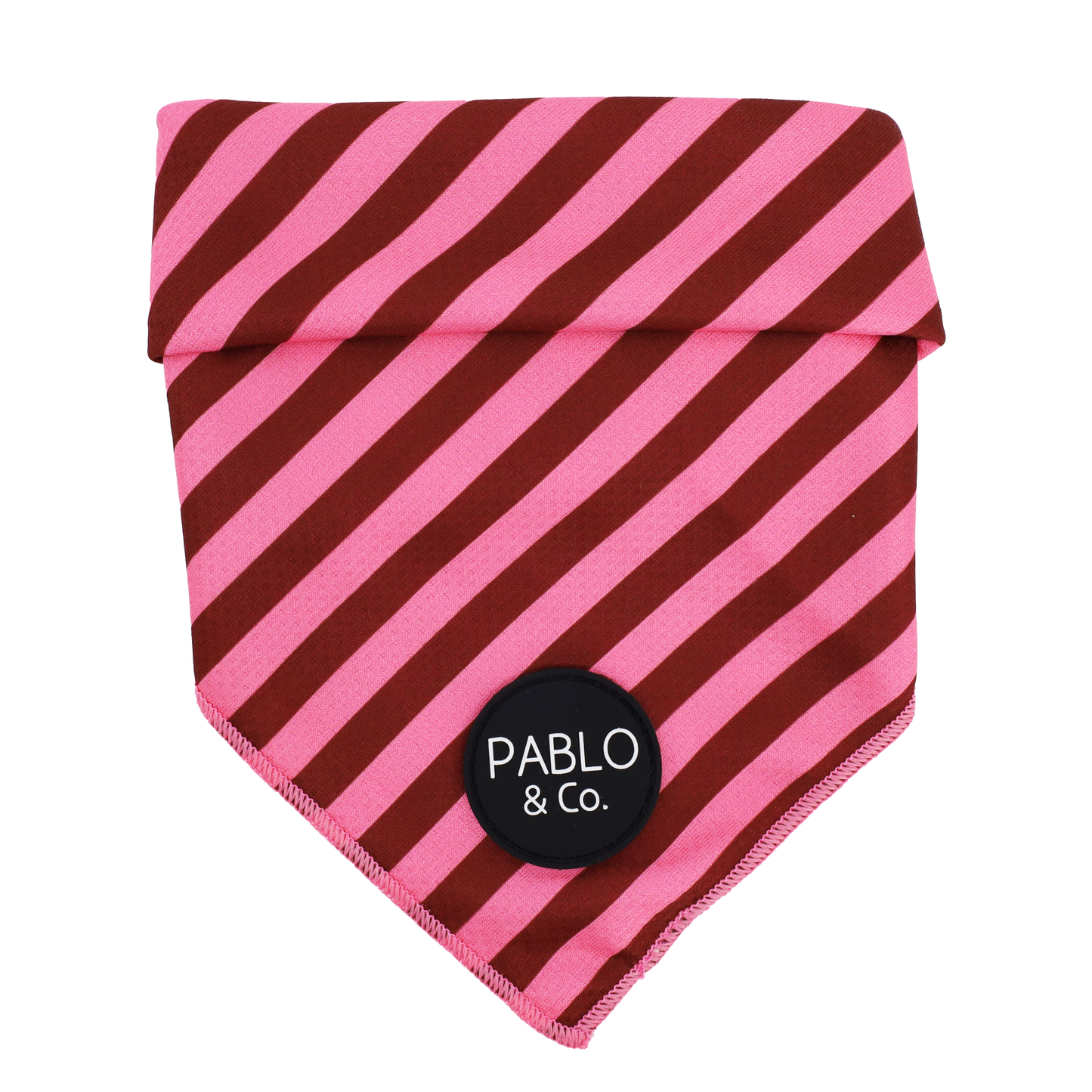 Rayures Rougissantes : Bandana pour Chien: Petit