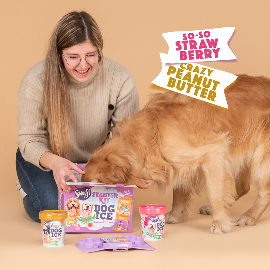 Kit para empezar a hacer helado para perros grandes